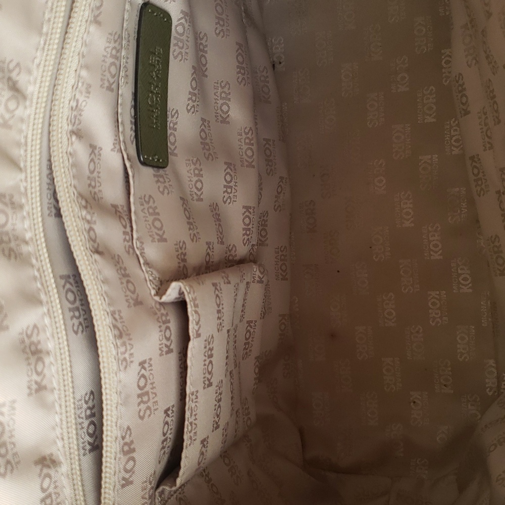 Michael Kors Green Tote Bag - EUC #143B - Picture 9 of 9